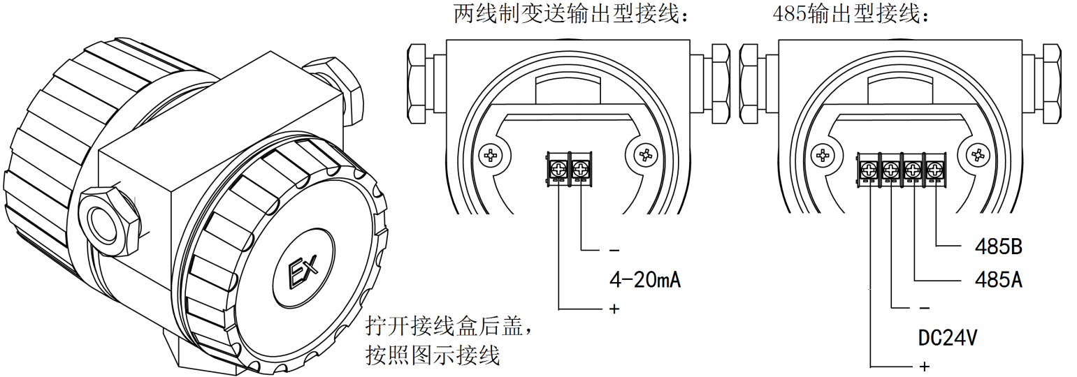 双参数智能工业在线酸碱盐变送器操作手册